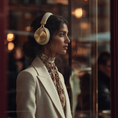 Air Beats Gold Tone